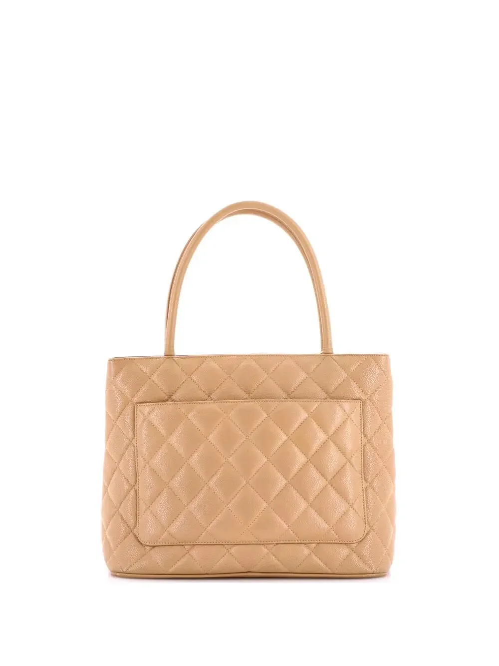 Chanel Medallion Tote Quilted Caviar #291400C22B